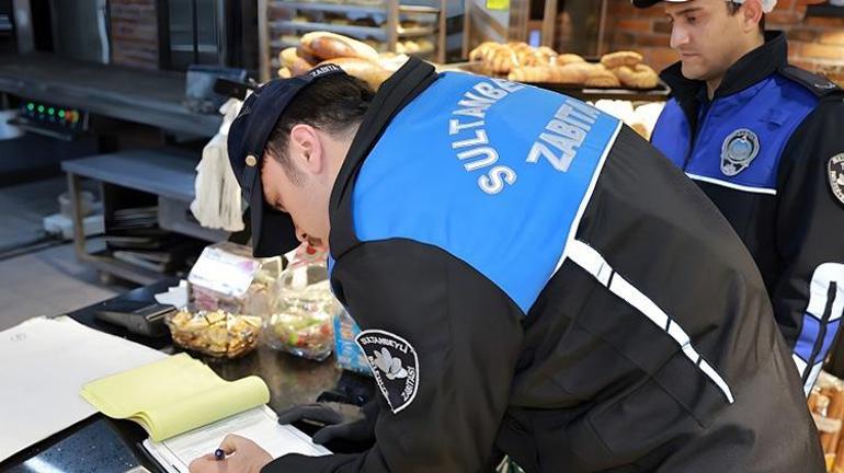 Sultanbeylide fırınlar tek tek denetleniyor Eksikliği tespit edilen işletmelere ceza verildi