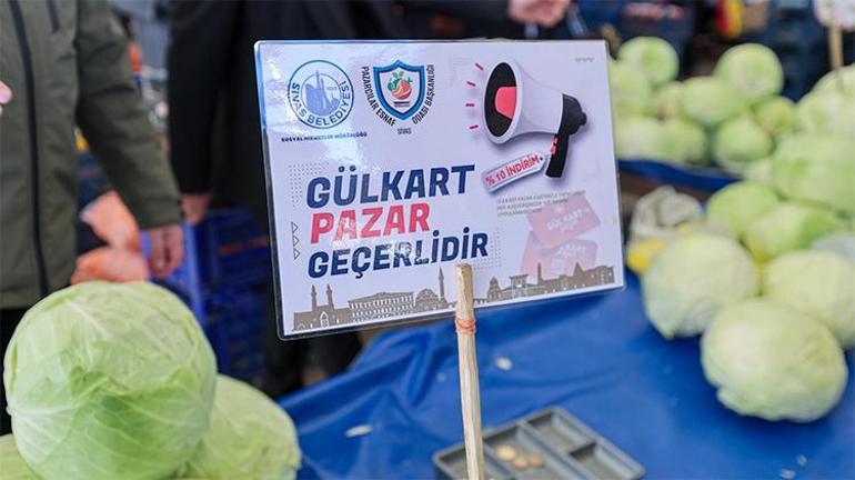 2.500 TL pazar desteği İlk olarak Sivasta başladı, yüzlerce hane yararlanıyor