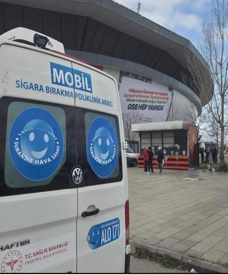 Eskişehirde ücretsiz olarak başladı: Stadyum önünde hizmet veriyor