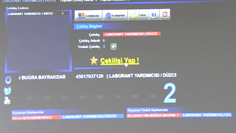CANLI DSİ KURA ÇEKİMİ İZLE DSİ kura çekimi başladı İsimler tek tek açıklanıyor