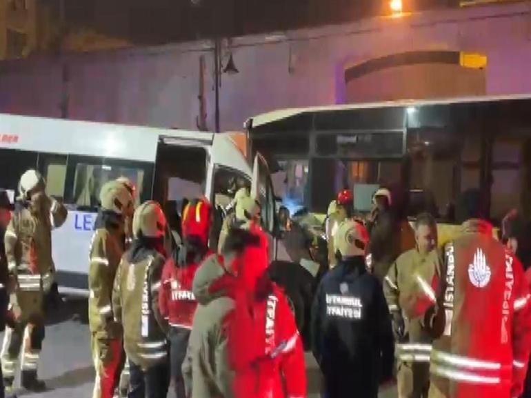 İstanbulda cadde birbirine girdi: Trafik akışı durdu