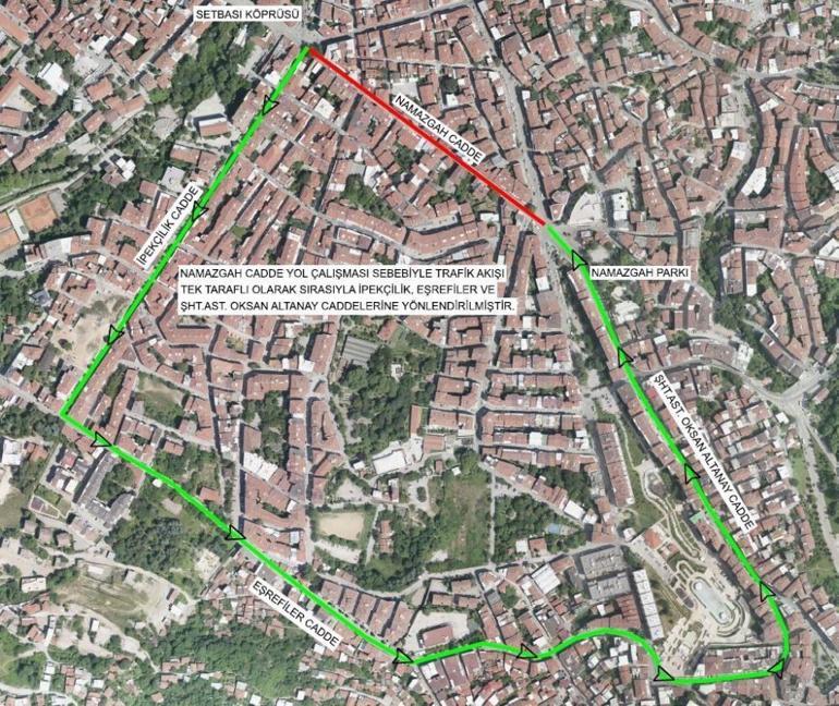 Bursada trafik düzenlemesi: Saat tarih ve güzergah açıklandı