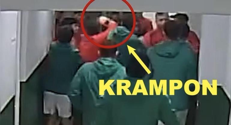 Osmaniyede maç öncesi ortalık karıştı: Futbolcular kramponlarla darbedildi