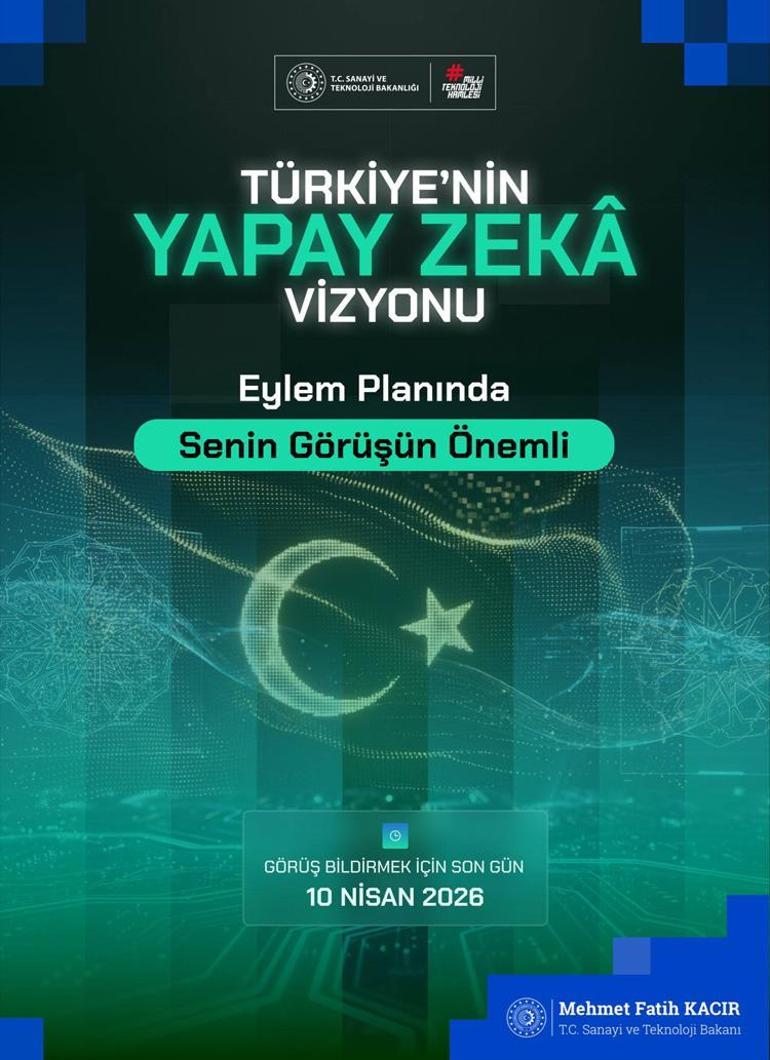 Yapay Zekâ Eylem Planı’nda yol haritası belli oluyor