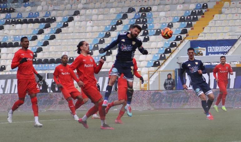 Erzurumspor 8 golle yendi TFF kötü haberi verdi