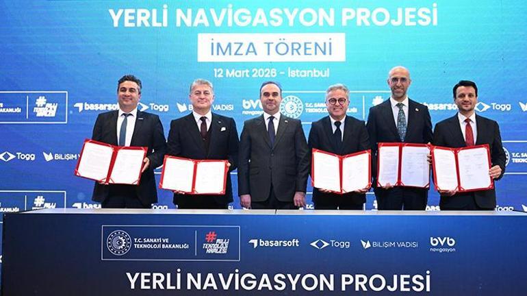 Türkiye’nin “yerli navigasyonu” için imzalar atıldı Sanayi ve Teknoloji Bakanı Kacır: Dışa bağımlılığı azaltan bir hamle niteliğinde