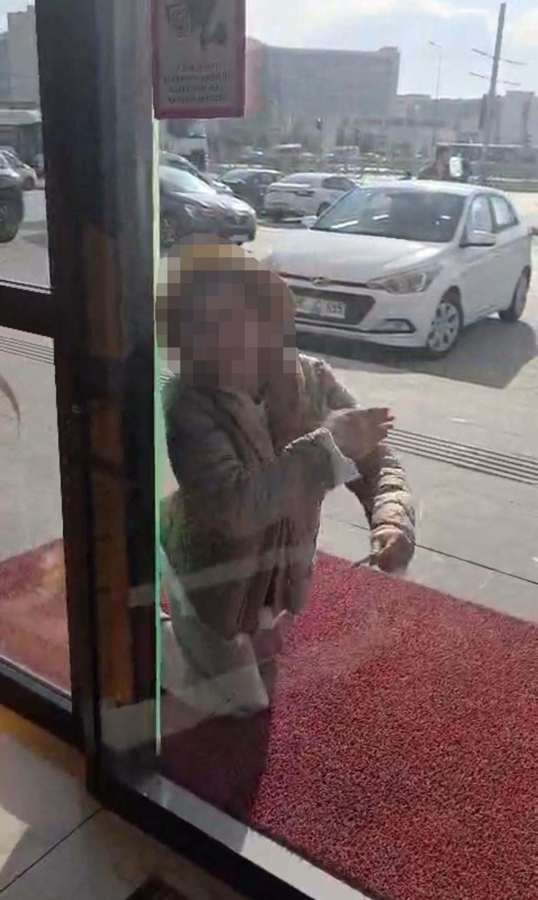 Kayseri’de fark ücretine itiraz eden kadın eczaneye saldırdı; o anlar kamerada