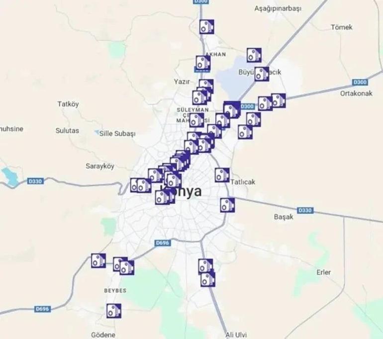Emniyet Konya için açıkladı: Noktalar belirlendi