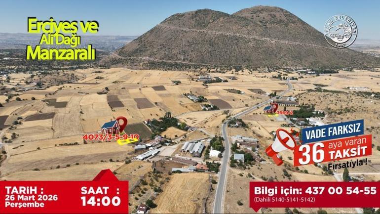 Belediyenin arsa fırsatında sona doğru Uygun ödeme şartı ve 36 ay taksit imkanı