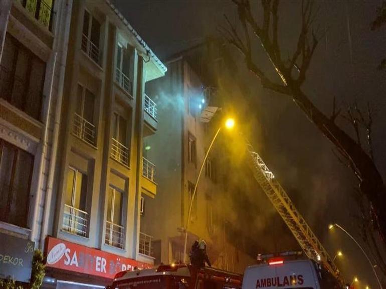Bahçelievleri alevler sardı: Hurdalıktan binaya sıçradı