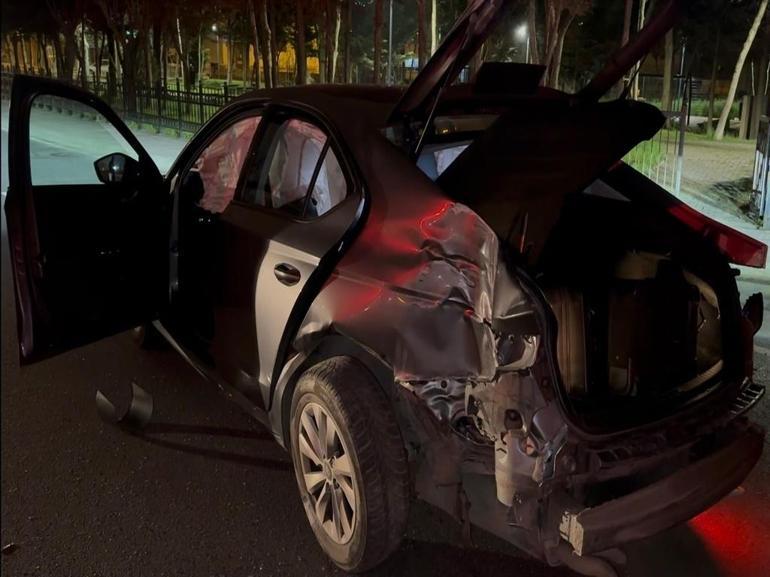Kartalda can pazarı: İki otomobil çarpıştı