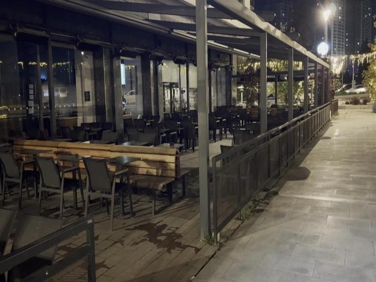 Başakşehirde cafeye silahlı saldırı: 1 yaralı