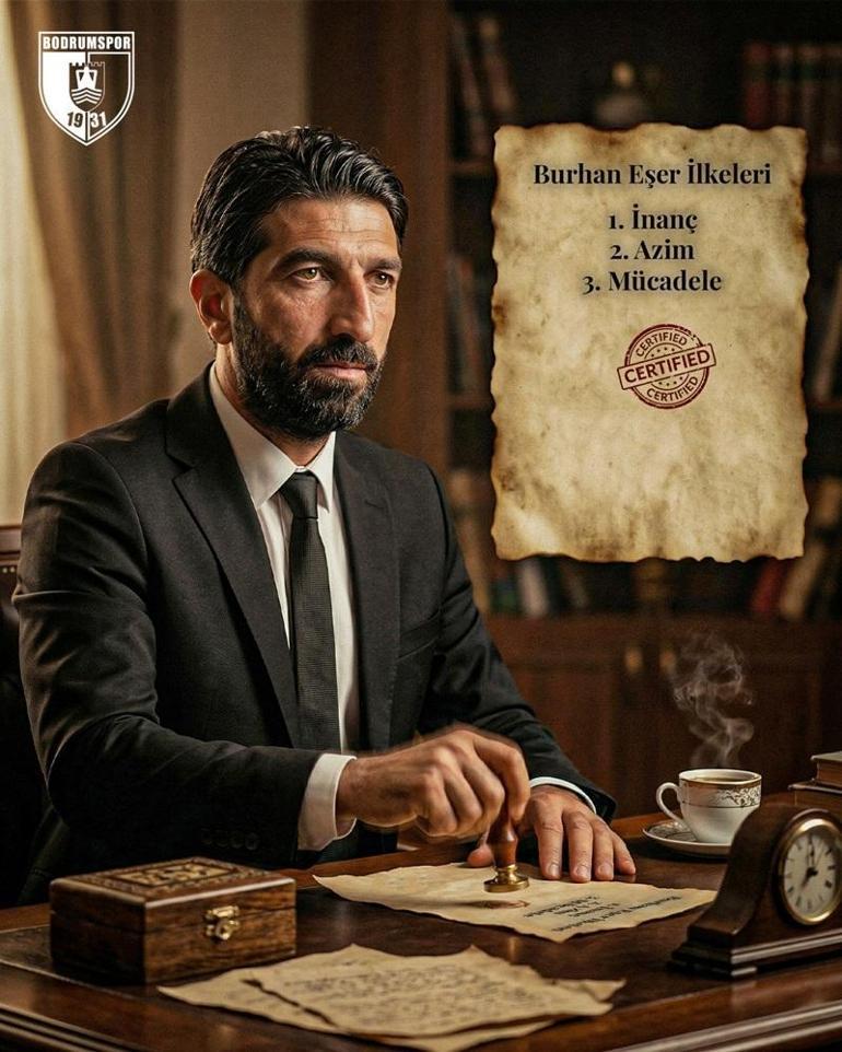 Bodrum FKnın Burhan Eşer paylaşımı gündem oldu Alper Potuk bırakmadı