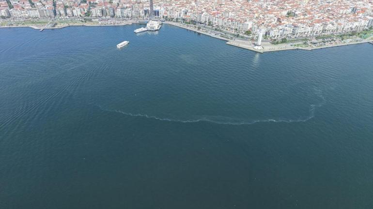 İzmir Körfezinde kasım ayından bu yana dokuzuncu kez dış kaynaklı kirlilik tespit edildi