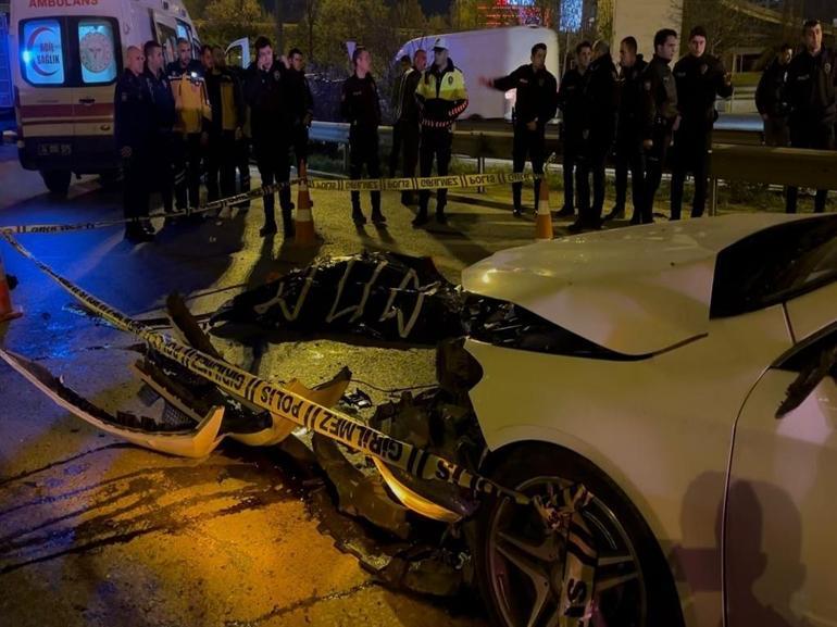 İstanbulda korkunç kaza: Emniyet şeridindi indi, canından oldu