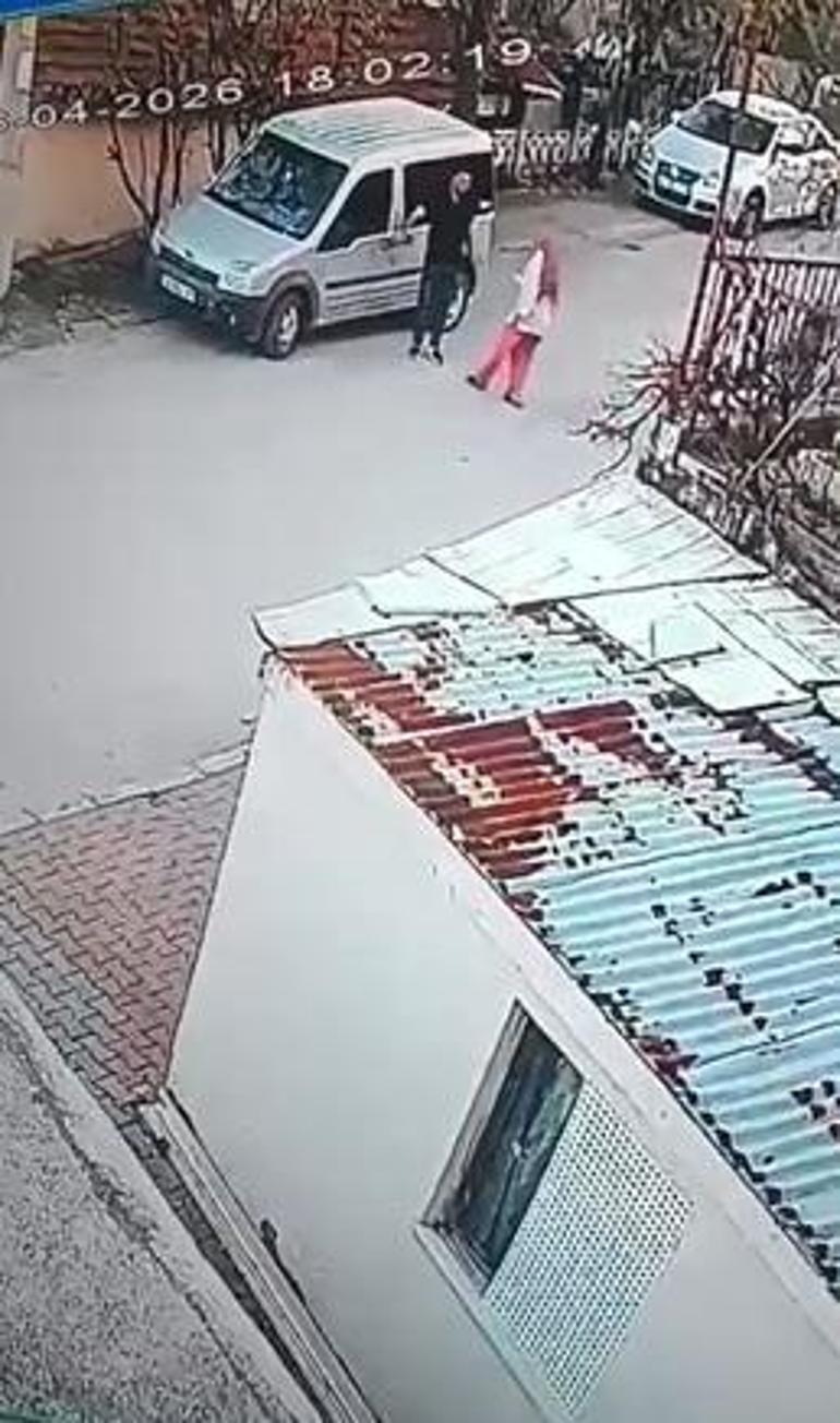 Boluda tartıştığı eşine aracıyla çarpıp ayaklarını ezdi; o anlar kamerada