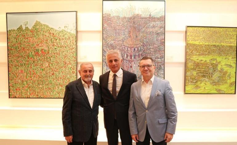 Devrim Erbil ve Akın Ekici’nin “Ters Yüz İmgeler-Sanata İyi Bakın” Sergisi açıldı