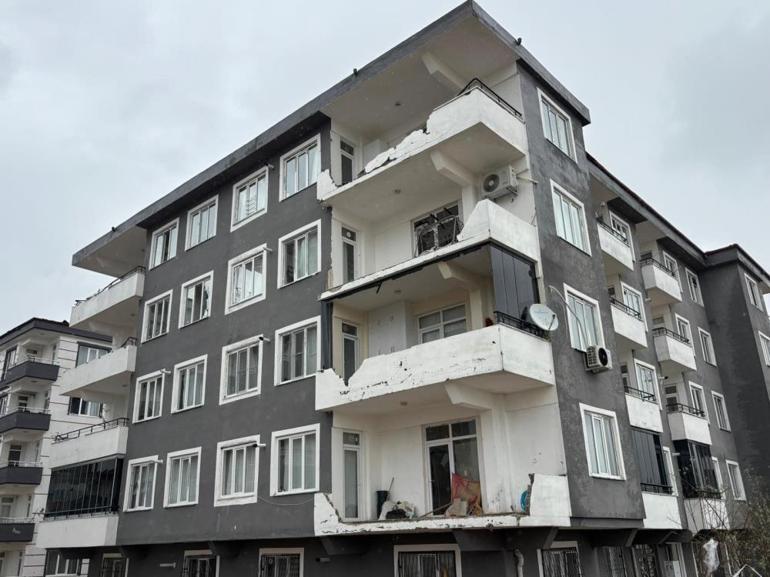 Gaziantepte vatandaşlar hala şokta Araçlar zarar gördü, evler hasar aldı, ağaçlar söküldü