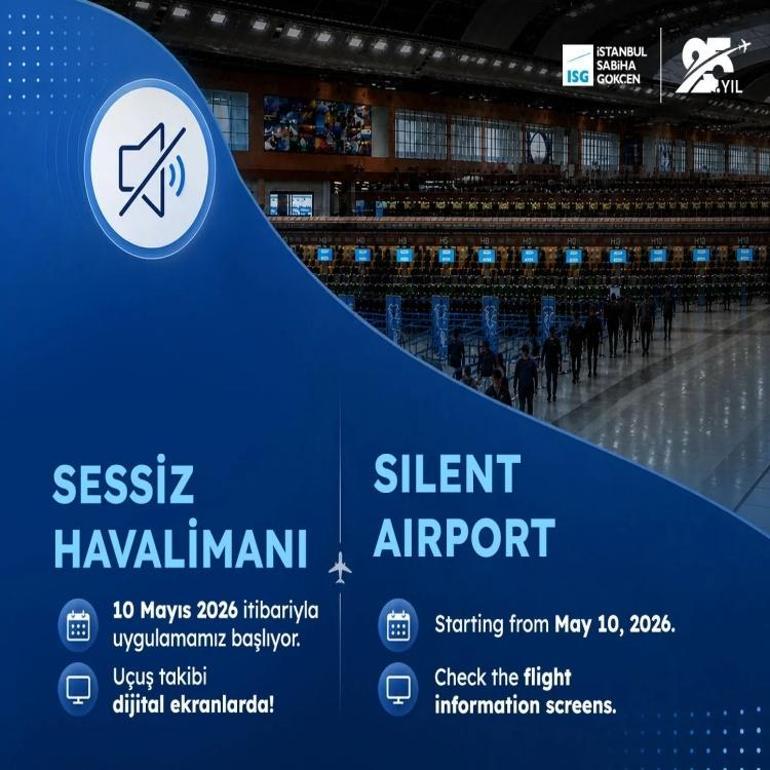 Sessiz Havalimanı nedir, nasıl işler Sabiha Gökçende uygulama başlıyor