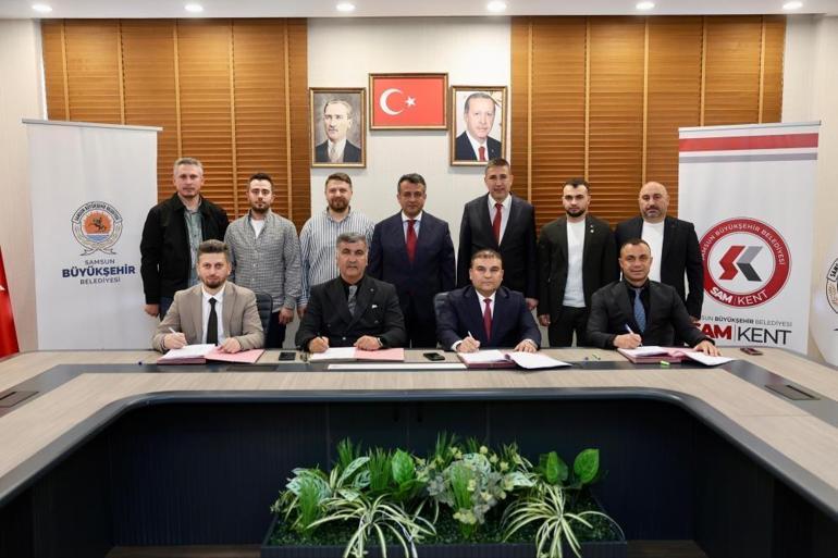 Samsun’a kentsel dönüşüm müjdesi İmzalar atıldı, ilk kazma vuruluyor