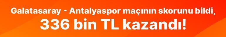 Galatasaray - Antalyaspor maçının skorunu bildi, 336 bin TL kazandı