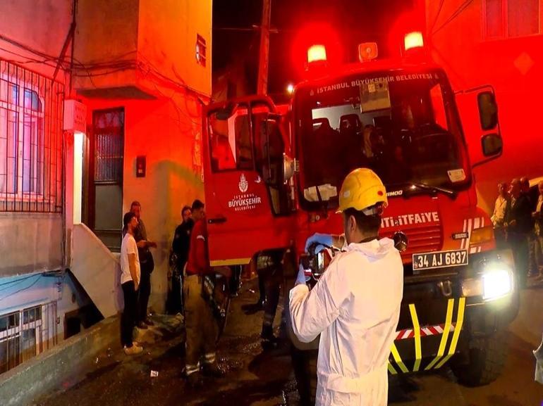 Eyüpsultanda gece yarısı yangın: 2si çocuk 4 yaralı