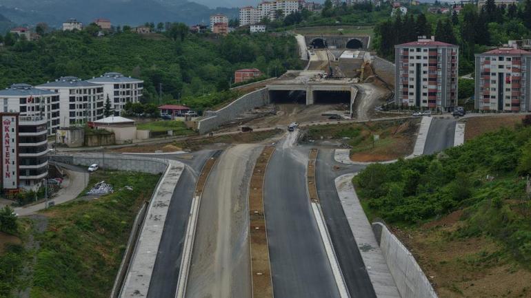 Çoğu bitti azı kaldı Şehirdeki trafik yoğunluğunu azalacak