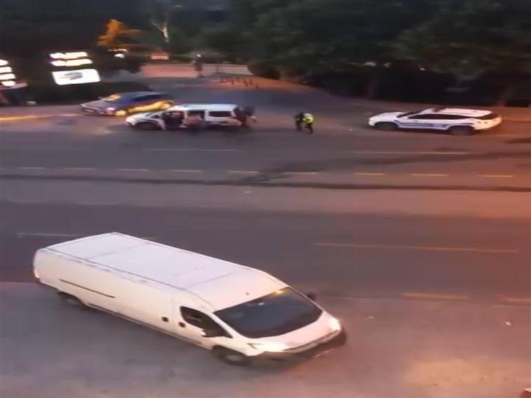 İstanbulda gece vakti silah sesleri Bekçiler kovaladı onlar kaçtı