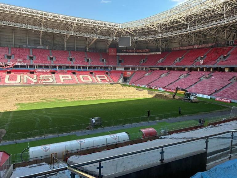 Samsunspordan stadyum kararı Tamamen değişecek
