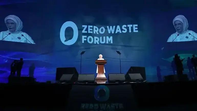 Sıfır Atık Forumu 2026nın açılış konuşmasını Emine Erdoğan yaptı Tarihi bir buluşma