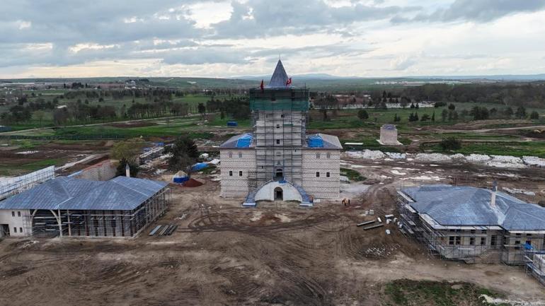 Edirne Sarayı ecdadın mühendislik başarısını gözler önüne seriyor