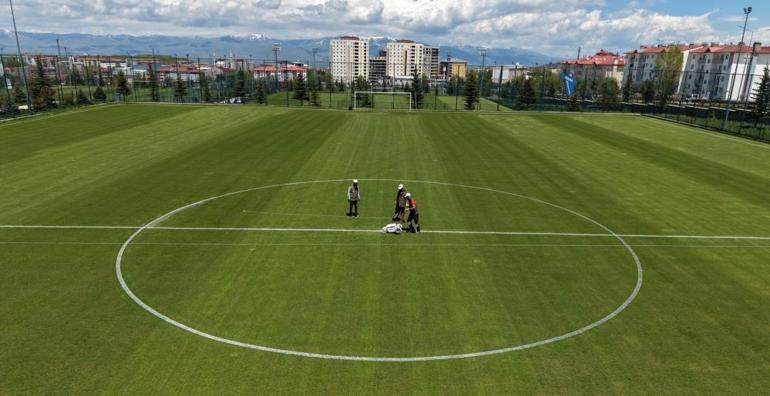 Avrupa’nın en gözdesi Erzurumda FIFA ve UEFA standartlarında altyapı