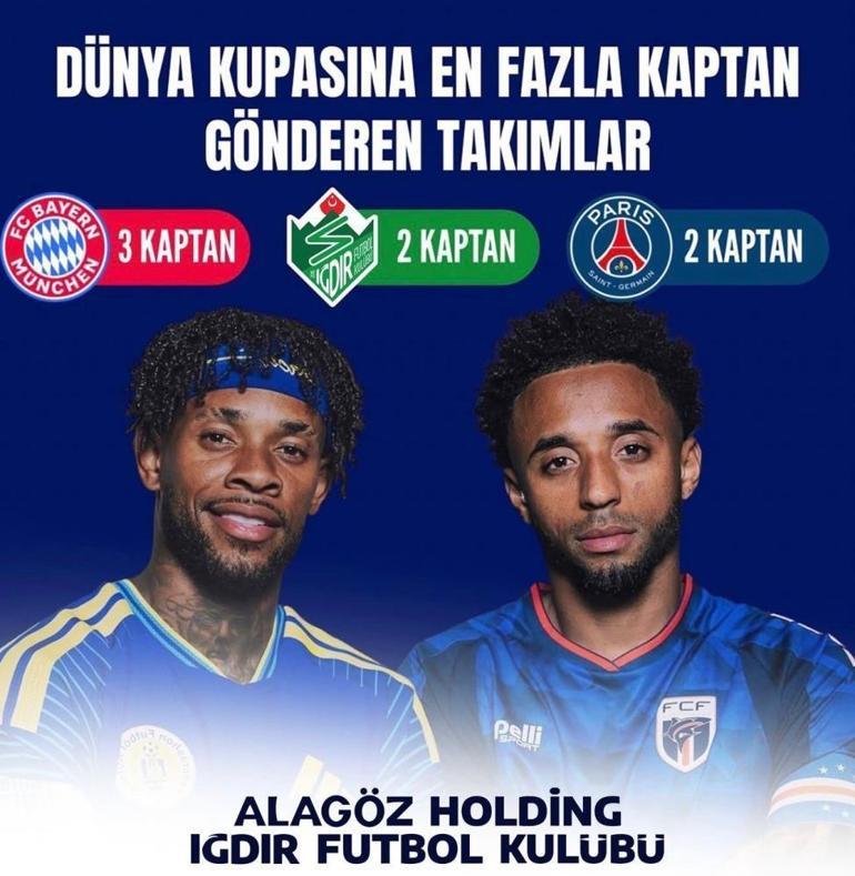 Dünya Kupasına TFF 2. Lig takımı damga vurdu Avrupa devleriyle aynı listede