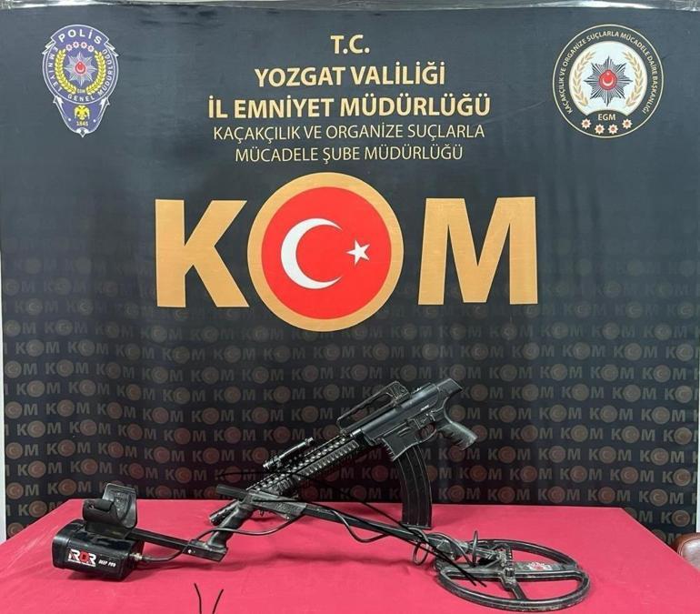 Yozgatta tarihi operasyon: 2 bin yıllık lahit bulundu