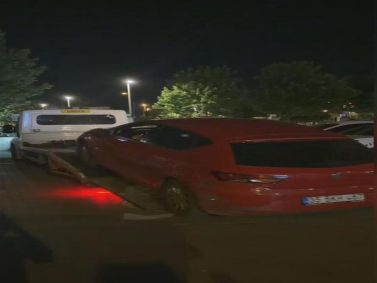 Pendikte drift atan sürücüye ceza: O anlar kameraya takıldı