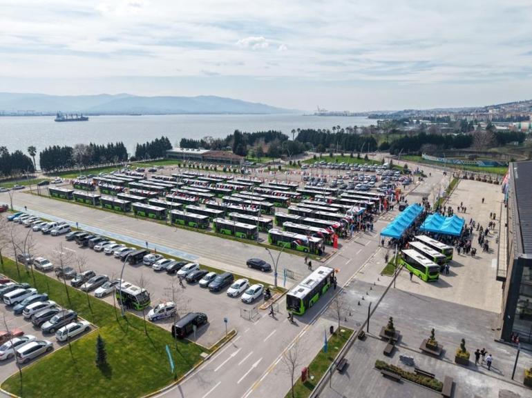 Kocaelide ulaşımda yeni dönem 795 araçla devreye alındı
