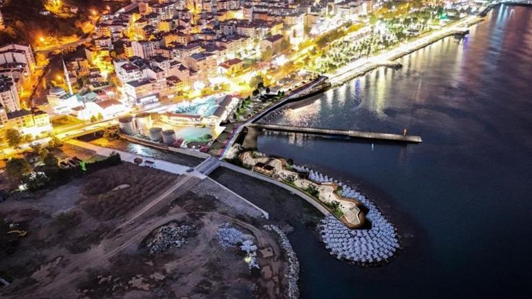 Akçaabat Sahilinde dev dönüşüm: İskele yeniden hayat buluyor
