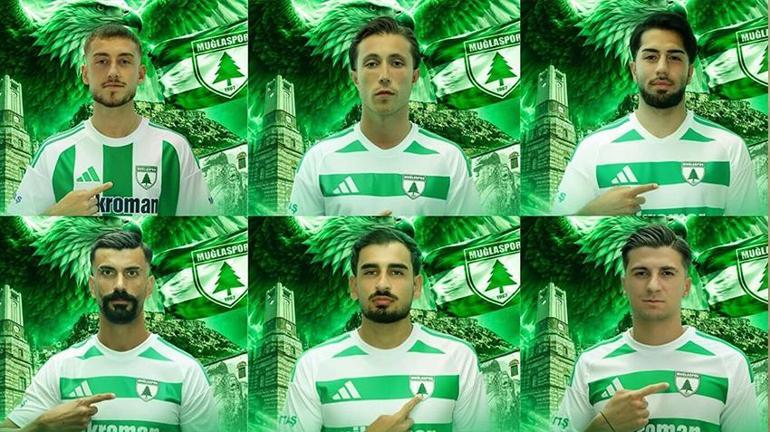 Muğlaspordan transfer çılgınlığı 6 futbolcu birden imza attı