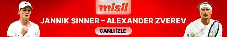 Jannik Sinner, Alexander Zverev ile karşı karşıya geliyor Maçın heyecanı Mislide