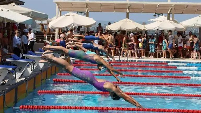 38inci Uluslararası Prens Adaları Yüzme Şampiyonasının ilk gününde rekorlar kırıldı