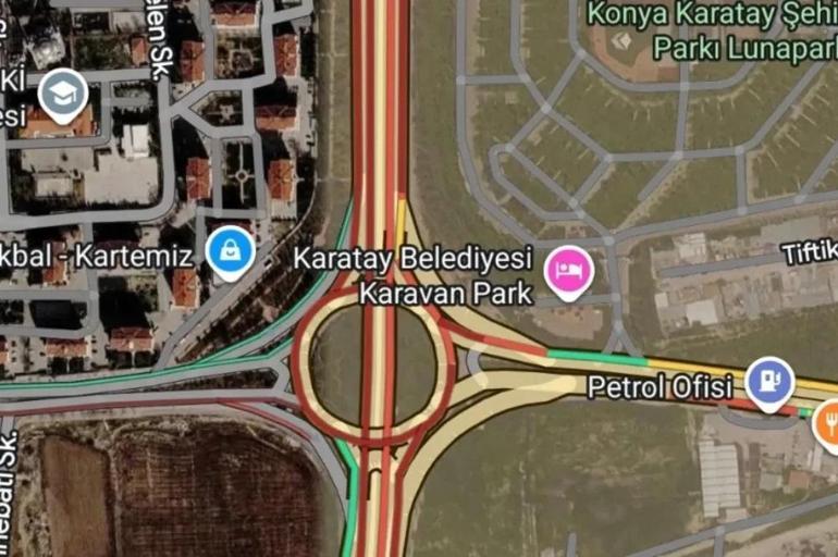 Konyalı sürücüler mağdur olmuştu Kapatılan yol trafiğe açıldı