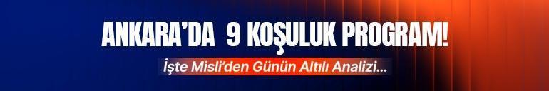 Ankara’da 9 koşuluk program İşte MİSLİ’den günün altılı analizi…