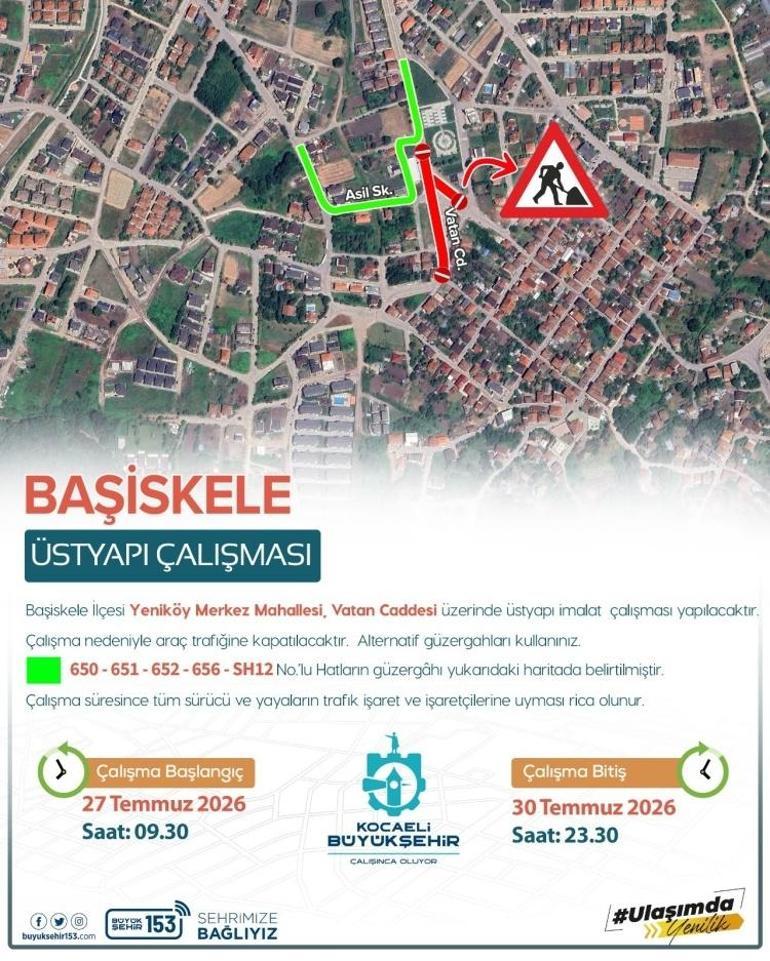 Kocaelide bu sabah başladı Tam 86 saat sürecek