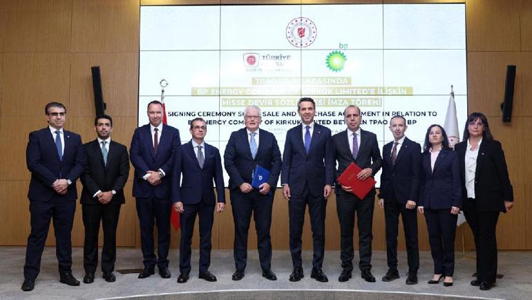 TPAO, BPnin Kerkük merkezli şirketinin yüzde 15 hissesini satın aldı