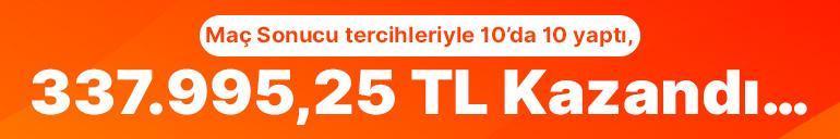 Maç Sonucu tercihleriyle 10’da 10 yaptı, 337.995,25 TL Kazandı…