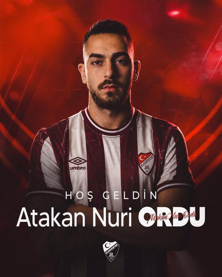 Elazığspor’da yeni sezon öncesi transfer hamlesi Kaleci Atakan Nuri Ordu kadroya katıldı