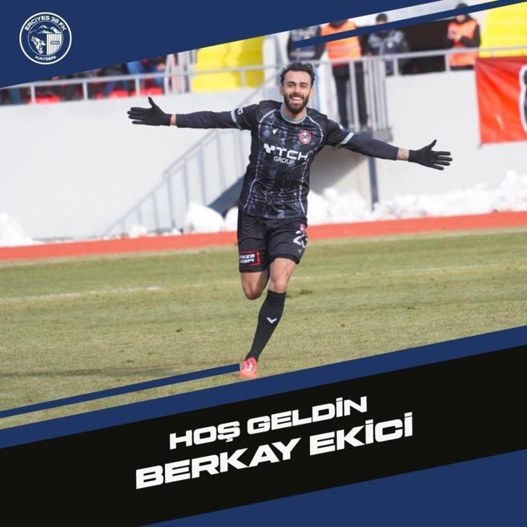 Erciyes 38 FSK forvet Berkay Ekici’yi kadrosuna kattı