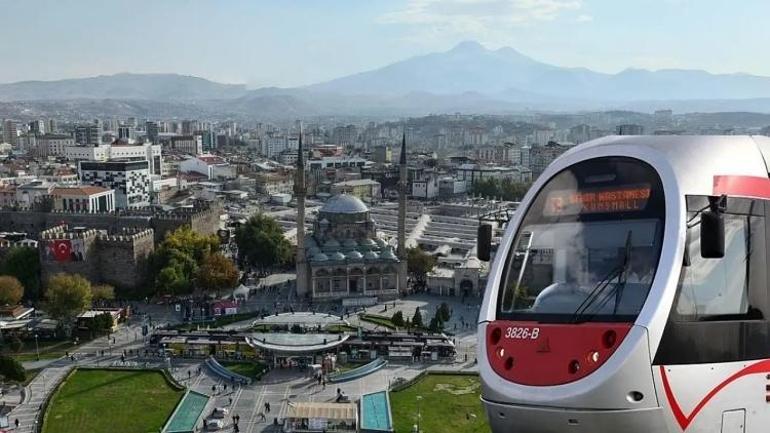 Kayseriye bir tramvay hattı daha Güzergahı belli oldu
