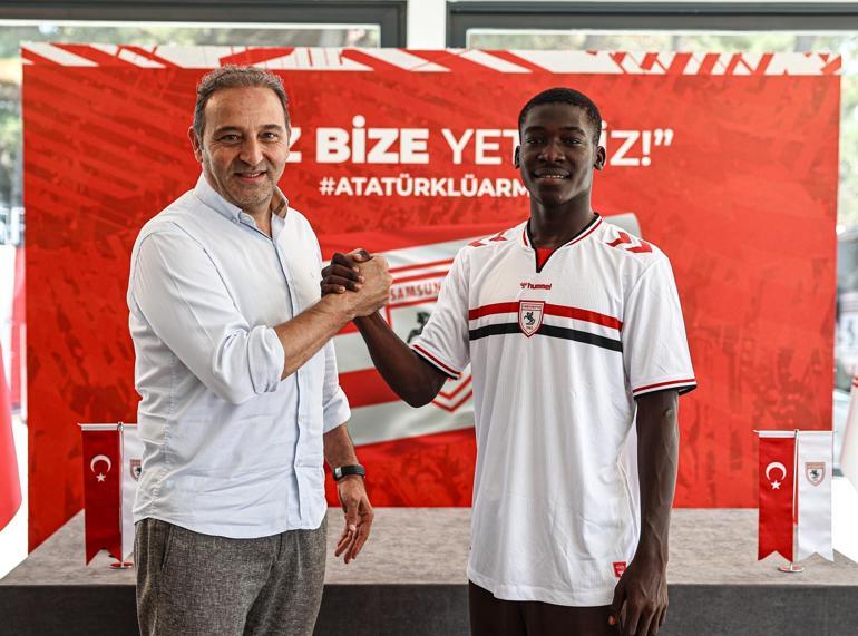 Samsunspor bir transferi daha bitirdi 18 yaşındaki orta saha imzayı attı