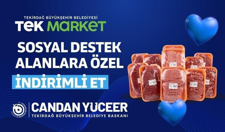 Sosyal destek alanlara özel indirimli et Piyasanın yüzde 20-25 altında satış başladı